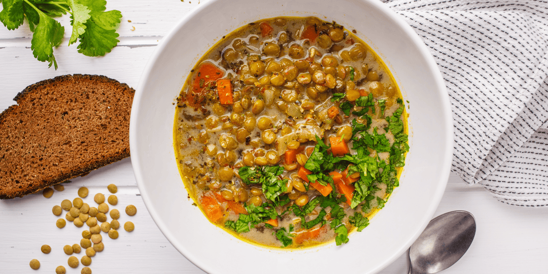 Soupe de lentilles et de légumes à l'huile d'amarante – Une recette anti-inflammatoire et bénéfique pour les intestins